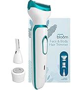 Caresmith Bloom 4 in 1 Face & Body Hair Trimmer for Women | 3 Heads ...