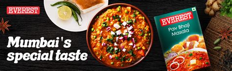 Everest Pav Bhaji Masala – 100g | Authentic Mumbai-Style Spice Blend ...