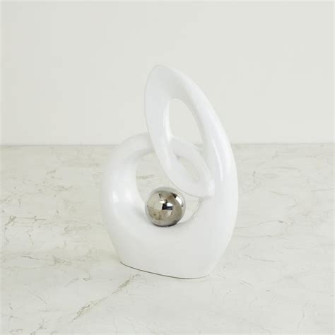 Buy Vitara Ceramic Abstract Figurine from Home Centre at just INR 999.0