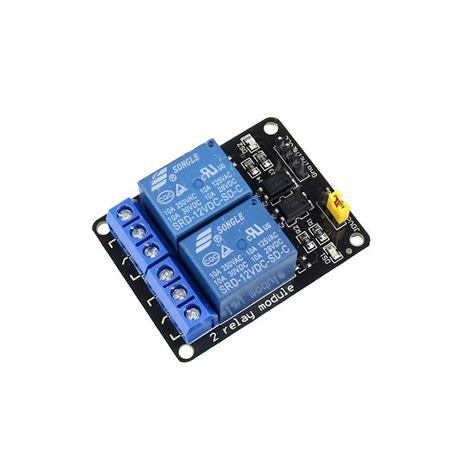 2 Channel 12V Relay Module with Optocoupler buy online at Best Price ...