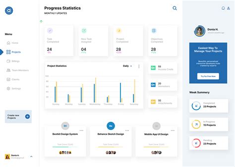Image result for Project Management UI