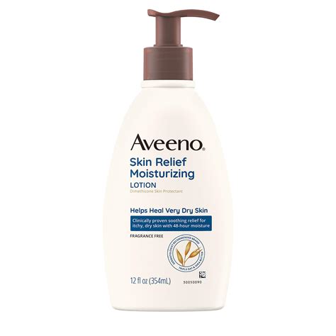 Aveeno Skin Relief 24-Hour Moisturizing Lotion for Sensitive Skin with ...