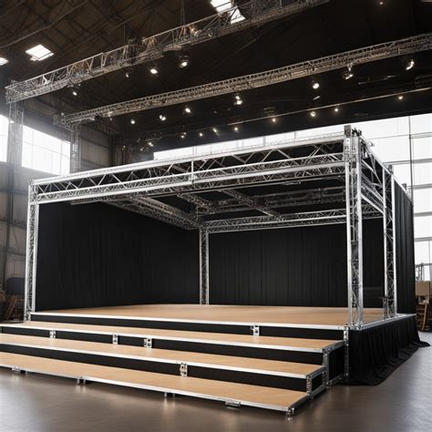 How to Set Up a Portable Stage: Step-by-Step Guide for Beginners - Deflate The Mate
