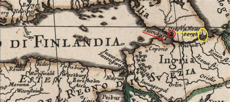 Петербург на карте де Росси 1689 года.: alterversions — LiveJournal