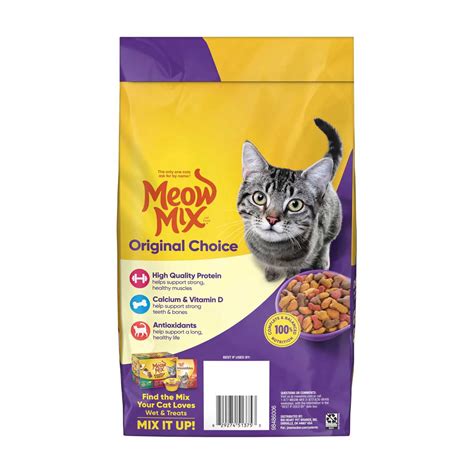 Buy Meow Mix Original Choice Dry Cat Food, 3.15 lb from Dollar General ...