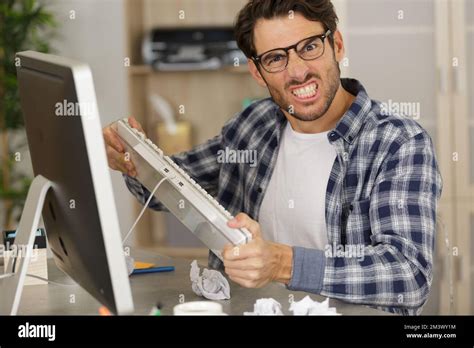 Image result for Angry Guy Destroy Computer
