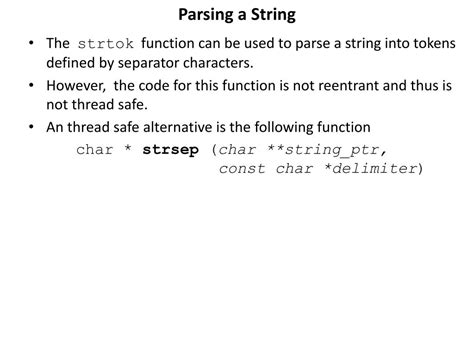 String Parsing Tutorial 的图像结果