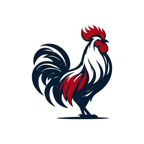Premium Vector | Rooster vector Clip art isolated design illustration