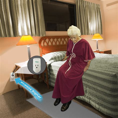 Quiet And Cordless Bed Exit Alarm System With Nurse Call Button - Val-U ...