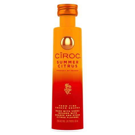 CIROC SUMMER CITRUS 50ML SLEEVE (12 BOTTLES) - BeverageWarehouse
