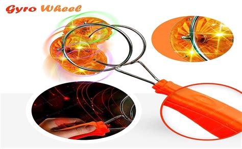 Buy FunBlast Gyro Wheel, Magnetic Spinning Toy, Rolling Toy with ...