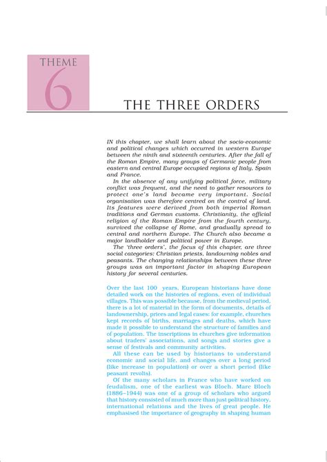 THE Three Orders- complete History - 132 THEMES IN WORLD HISTORY THE ...