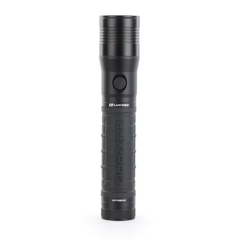 Lux-Pro 455-Lumen 3 Modes LED Flashlight with Batteries Included ...