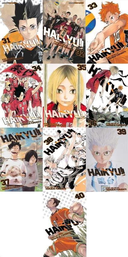 Haikyu!! Furudate Collection 10 books set Haruichi Vol 31-40 by Haruic ...