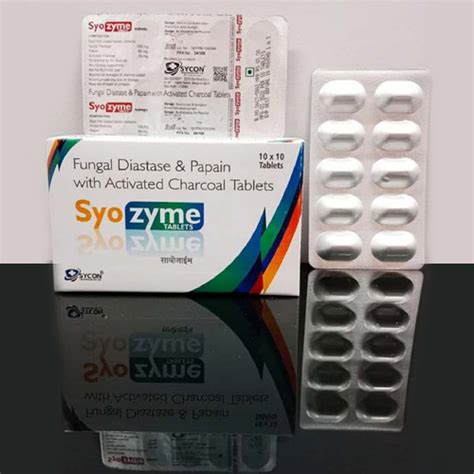 Syozyme Tablets Sycon Healthcare Pvt. Ltd.