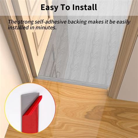 Snapklik.com : 3.28Ft Floor Transition Strip, Floor Cover Strips Self ...