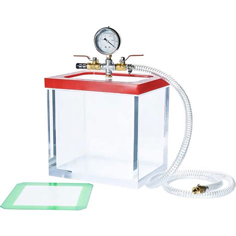 Buy Acrylic Vacuum Chamber, 2 Gallon Vacuum Chamber, lab Vacuum ...