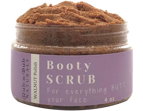 Buy Rub-a-Dub Naturals Premium Walnut Body, Back & Booty Scrub ...