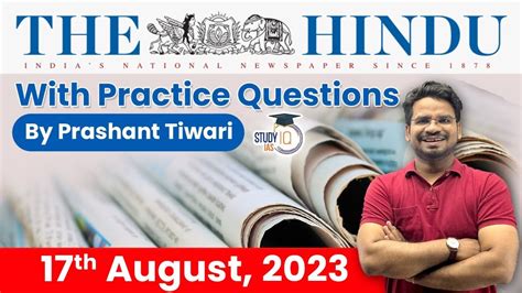 The Hindu Newspaper Analysis 17 August 2023