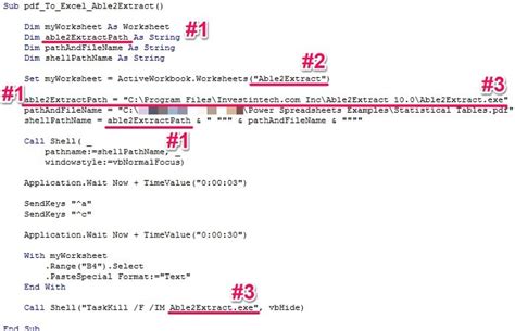 Image result for Excel VBA Extract Data From PDF