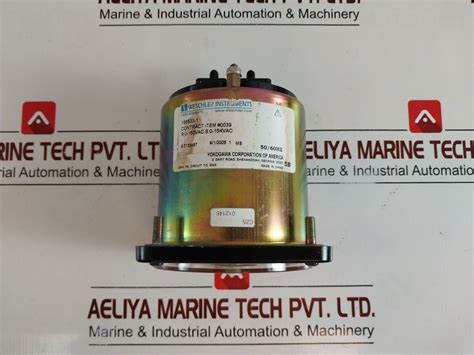 Yokogawa 186533-1 Analog Voltmeter – 0-15 Kvac Precision – Aeliya Marine