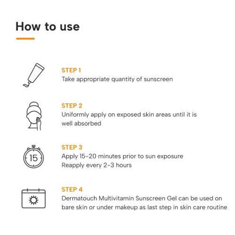 Buy Dermatouch Multivitamin SPF 50 PA+++ Sunscreen Gel - 50gm Online at ...
