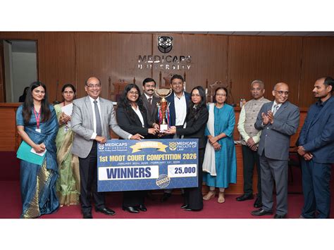 Medicaps University Hosts National-Level Moot Court Competition with ...