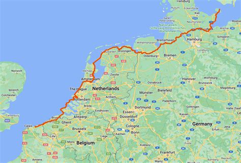 The North Sea Cycle Route - Rolling Existence