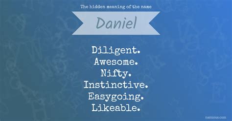 The hidden meaning of the name Daniel | Namious