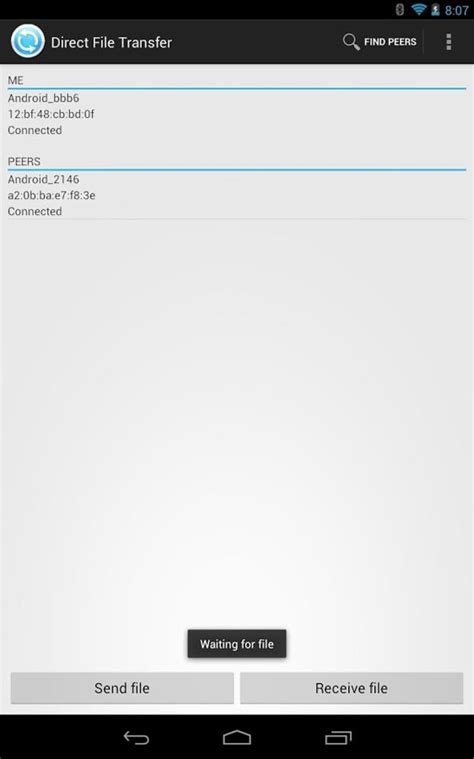 WiFi Direct File Transfer for Android - Download