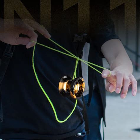 Magicyoyo Metal Yoyo N11 Black Golden Alloy Aluminum 64.7g Suitable for ...