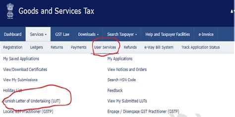 All About Letter of Undertaking (LUT) Form RFD 11