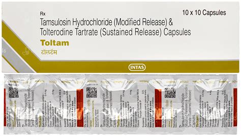 Toltam 0.4/4 MG | Order Toltam 0.4/4 MG Capsule Sr Online at Truemeds