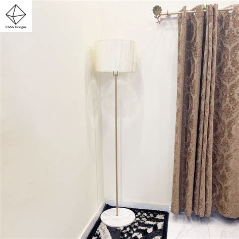 Marble base floor lamp – CASA Designs