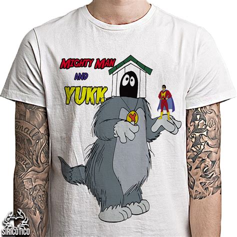 Camiseta Mighty Man And Yukk, Pequeno Polegar | Elo7