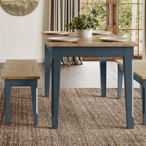 Signature Blue Dining Table – Duck Barn Interiors