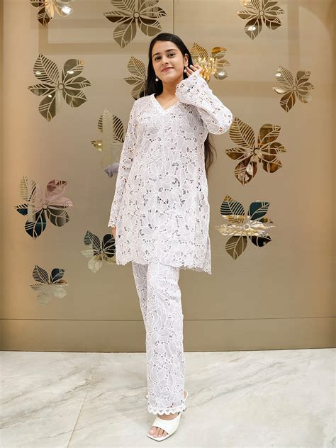 Champagne Cut Co-Ord – Tirumala Designers