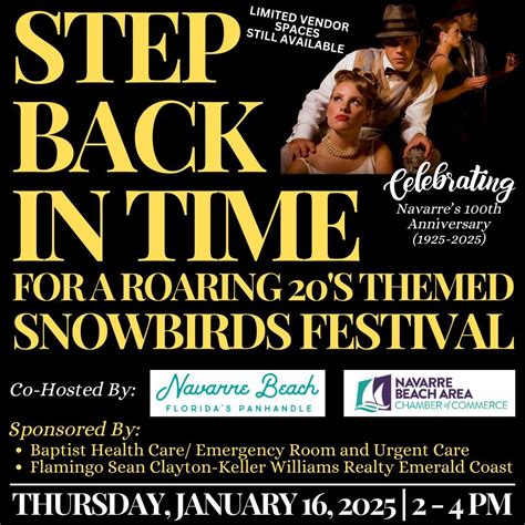 3rd Annual Navarre Beach Area Snowbirds Festival, St Sylvester Catholic ...