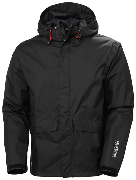 Helly Hansen Workwear Manchester Rain Jacket - Black
