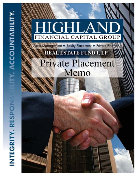 40 Private Placement Memorandum Templates [Word, PDF]