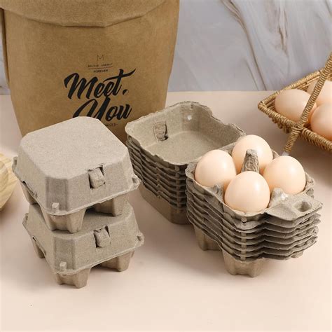 Garneck 10 PCS Egg Cartons 1/3 Dozen - Egg Box Bulk India | Ubuy