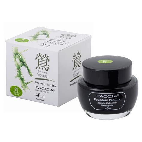 Taccia Sunao-iro Ink Bottle (Uguisu - 40 ML) TFPI-WD40-13