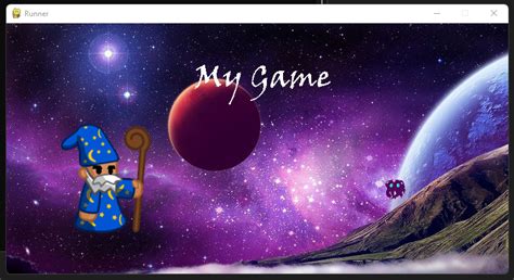 Pygame Simple Game 的图像结果