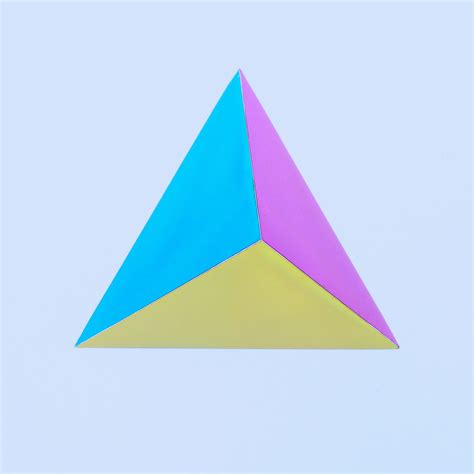Cmy Cubes The Ignis 30mm Cyan Magenta And Yellow Polyhedron ...