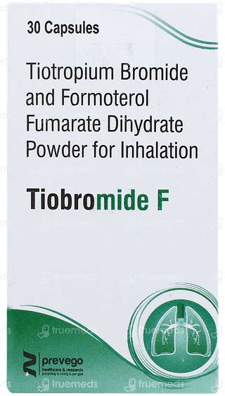 Tiobromide F Capsule 30 - Uses, Side Effects, Dosage, Price | Truemeds
