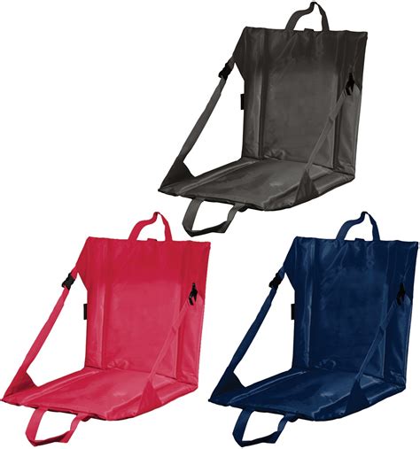 Folding Stadium Seat Cushion with Backrest - A00-021 | Anthem Sports