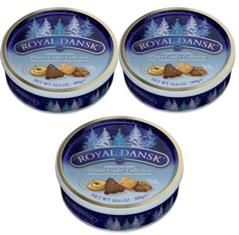 Buy Royal Dansk Winter Collection Danish Butter Cookies Assortment ...