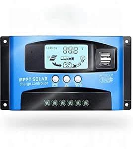 SolaMr Solar Charge Controller 40AMP Solar Panel Battery Regulator 12V ...