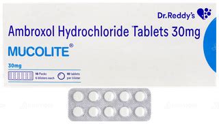 Mucolite Tablet – Respiratory Condition Relief