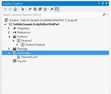 Tutorial Webpart JavaScript 的图像结果